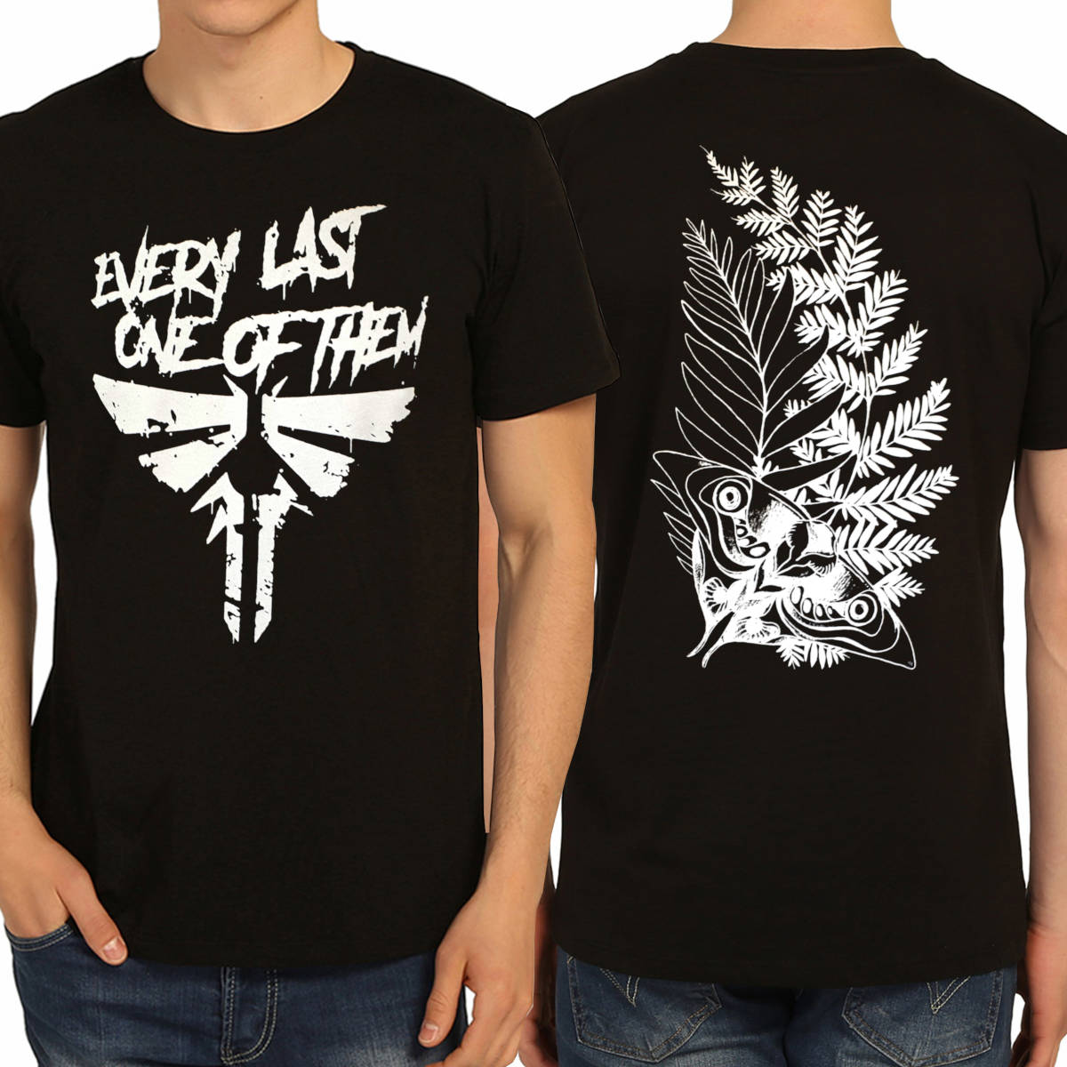 Last Of Us Fireflies Ellie’s Tattoo Black Men's T-Shirt