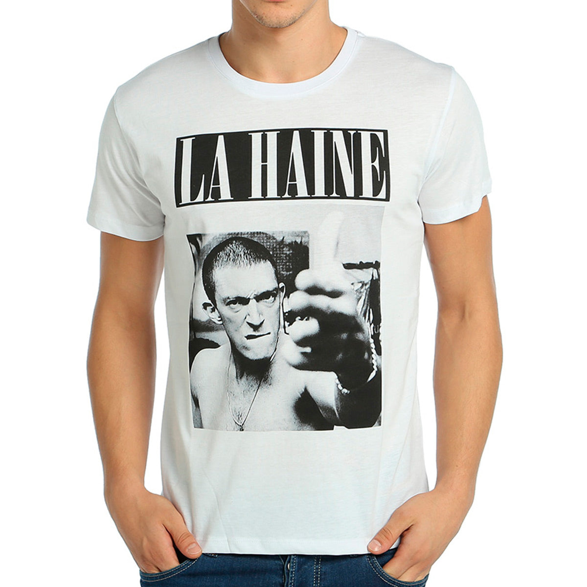 La Haine White Men's T-Shirt